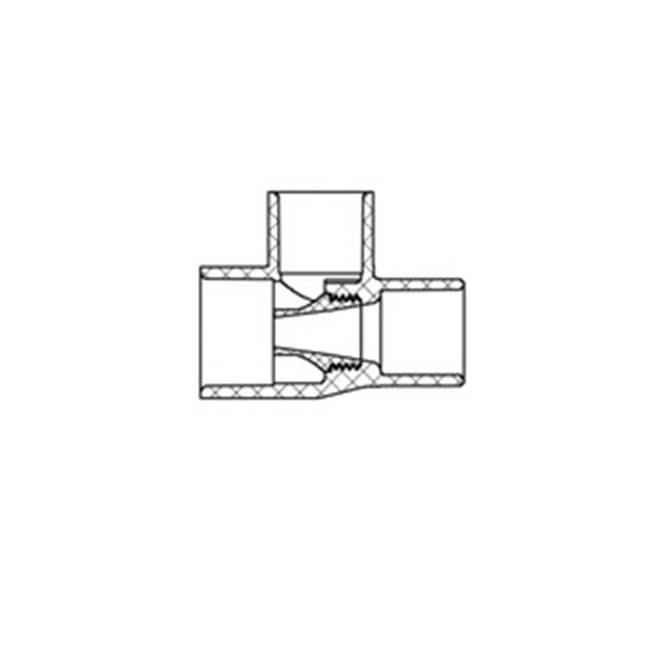 LESSO America Venturien Tee(Socxsoc(Spig)Xsoc(Spig) 1×3/4×3/4''