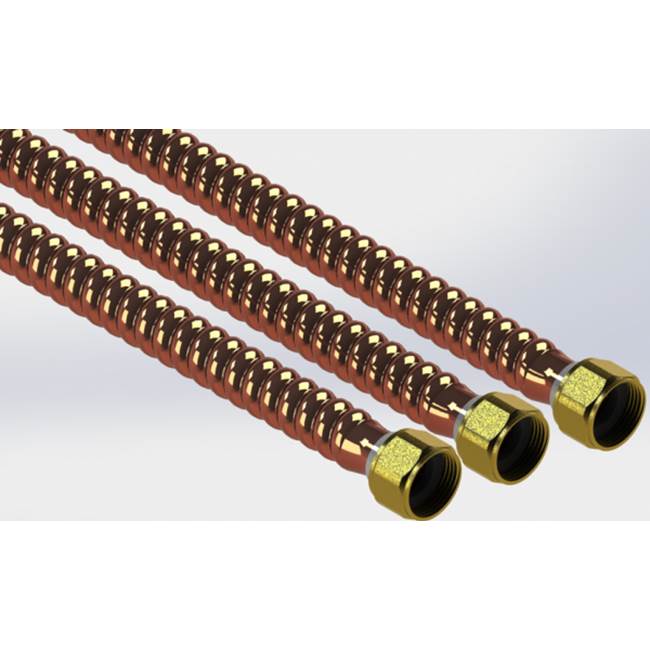 LSP Products Connector Corrugated Copper 3/4'' Fip X 3/4'' Sweat 24'' Length Lb