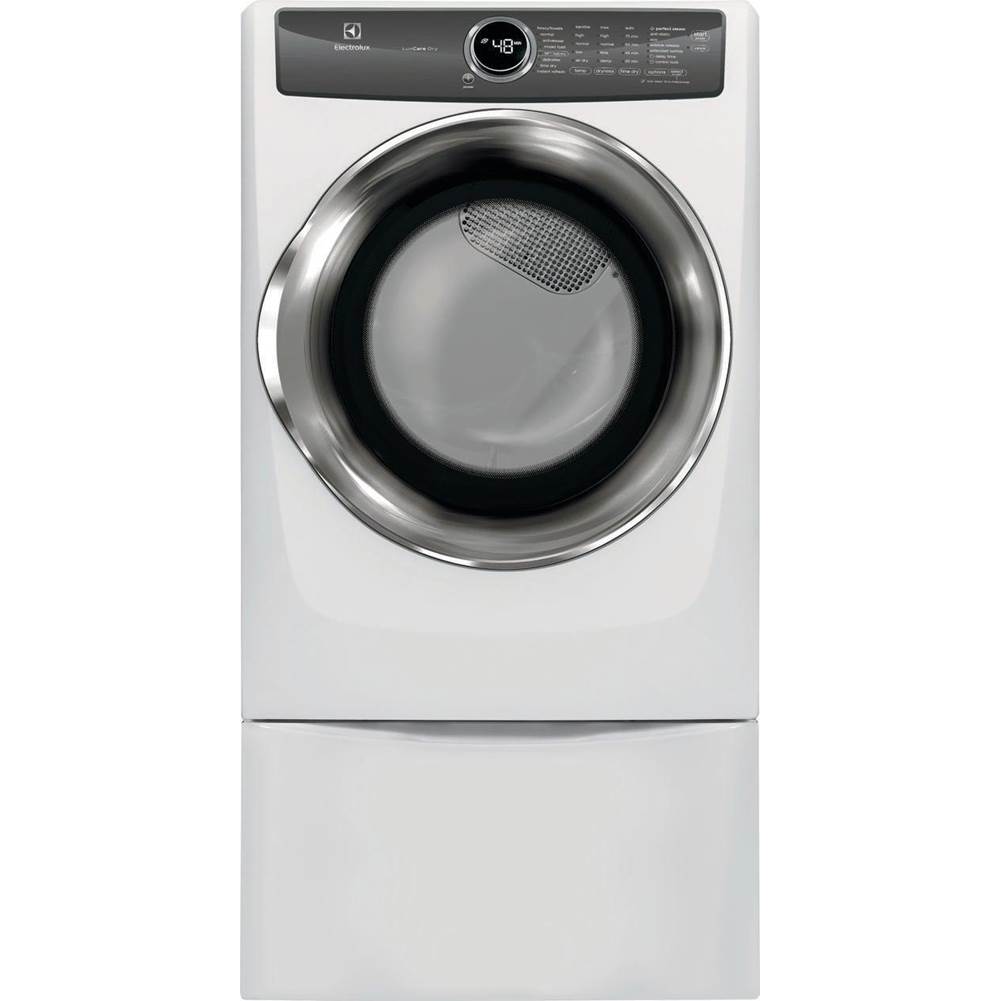 Electrolux Front Load Perfect Steam Electric Dryer with LuxCare Dry and Instant Refresh - 8.0 Cu. Ft.