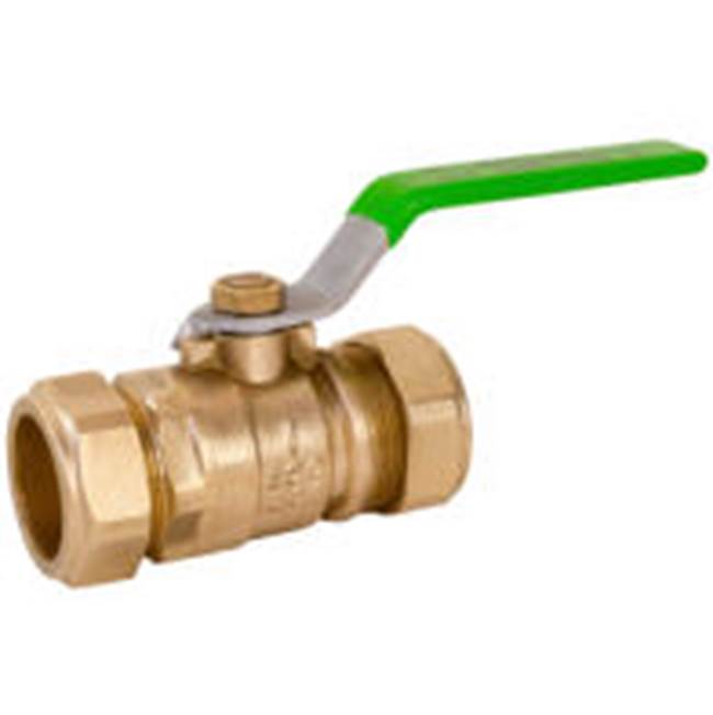 Matco Norca LEAD FREE 1/2'' BALL VALVE W/COMPRESSION ENDS COMPRESSION ENDS RATED AT 150PSI