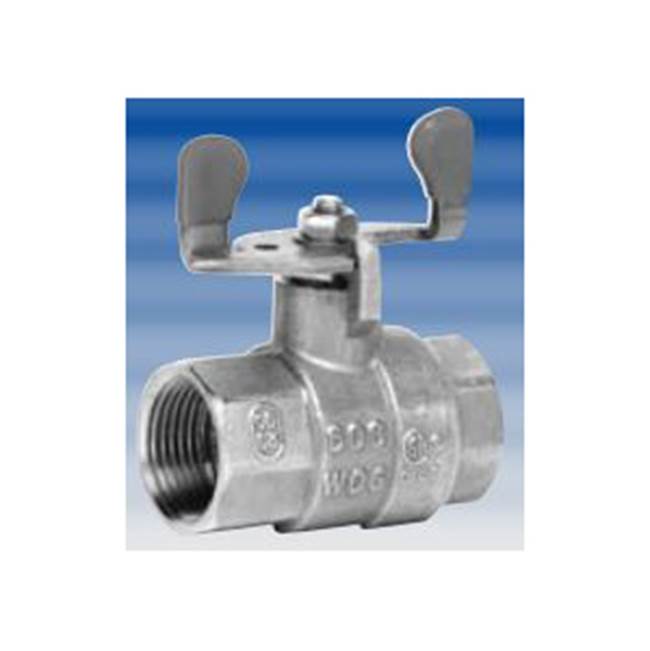 Matco Norca 1/2''Cc Ball Valve W/Stainless Steel Tee Hdl F.P. 600 Wog Csa Not For Potable Water Use In Ca,Vt