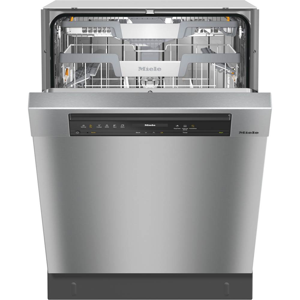 Miele G 7316 SCU AutoDos - 24'' Dishwasher No Handle Front Control AutoDos SS