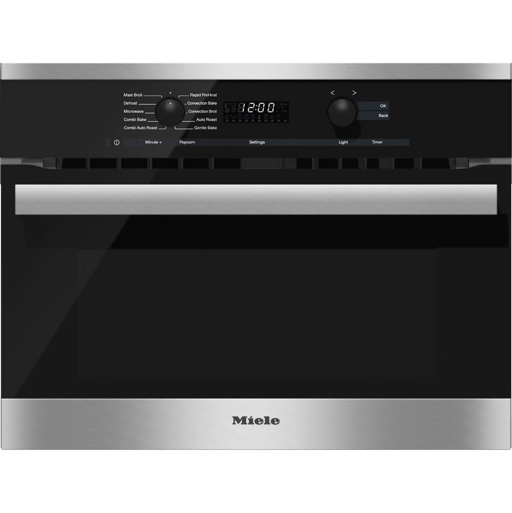 Miele H 6200 BM AM - 24'' PureLine Speed Oven DirectSelect (Clean Touch Steel)