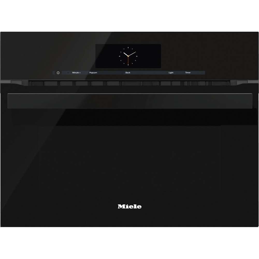 Miele H 6800 BM - 24'' PureLine Speed Oven M-Touch (Obsidian Black)