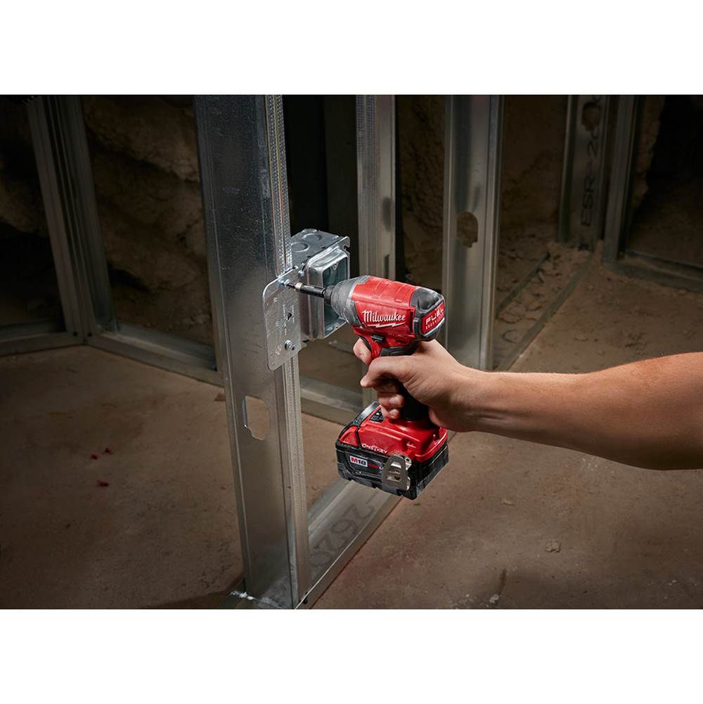 Milwaukee Tool M18 Fuel 1/4'' Hex Impact Driver With One-Key Kit