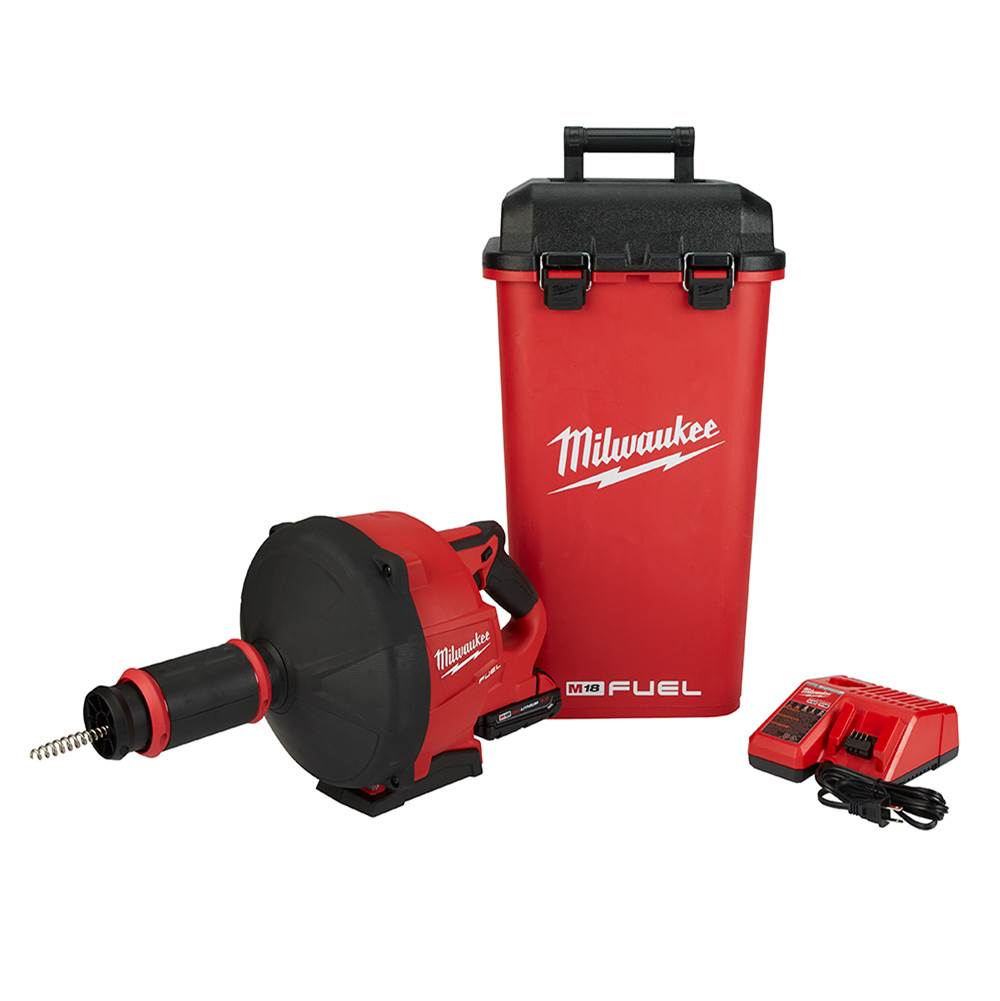 Milwaukee Tool M18 Fuel Drain Snake W/ Cable Drive Kit