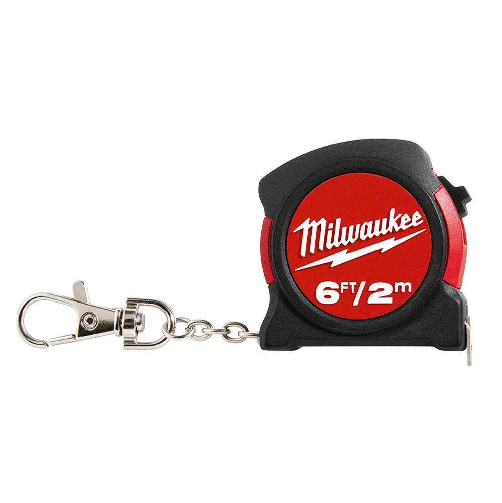 Milwaukee Tool (12) 6Ft Keychain Tape