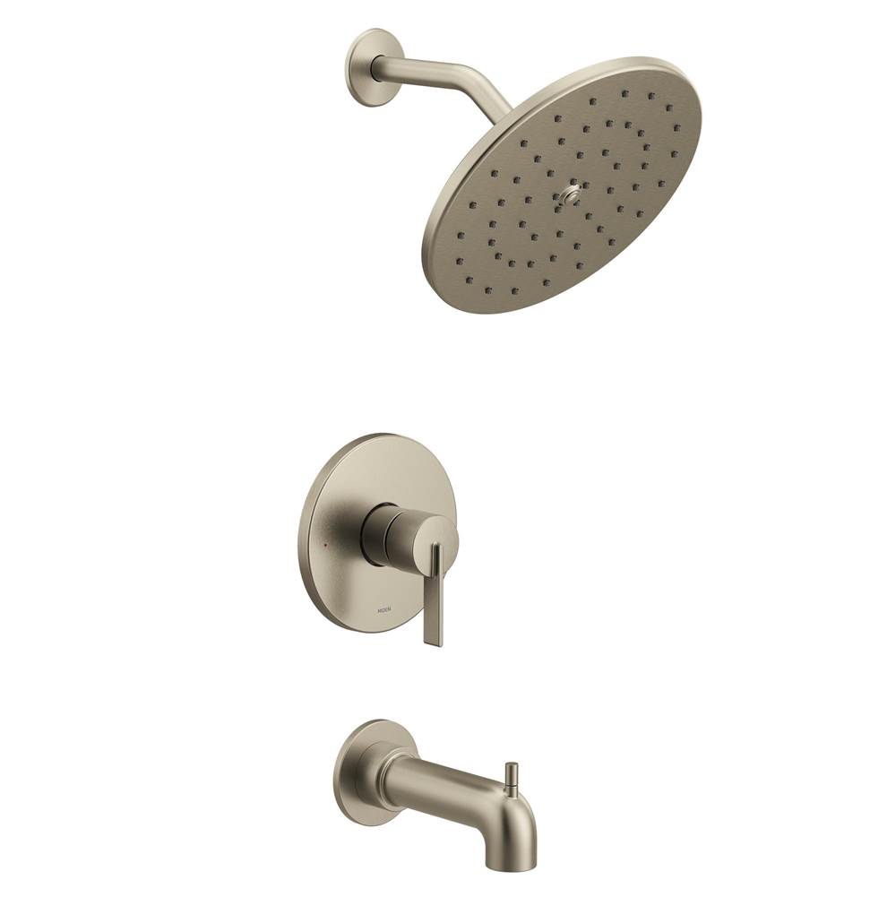 Moen Cia M-CORE 3-Series 1-Handle Tub and Shower Trim Kit in Brushed Nickel (Valve Sold Separately)