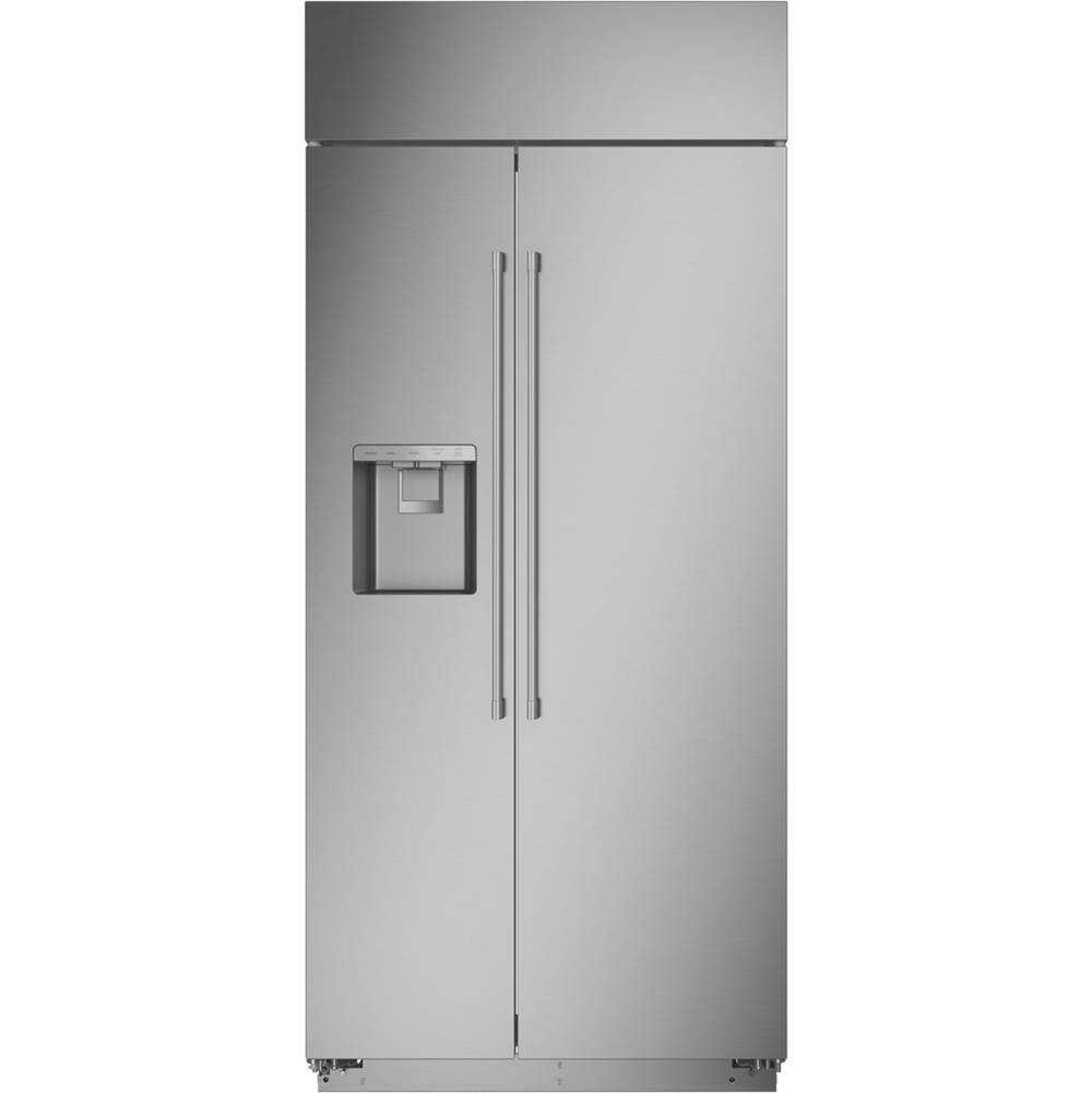 Monogram Monogram 36'' Smart Built-In Side-by-Side Refrigerator with Dispenser