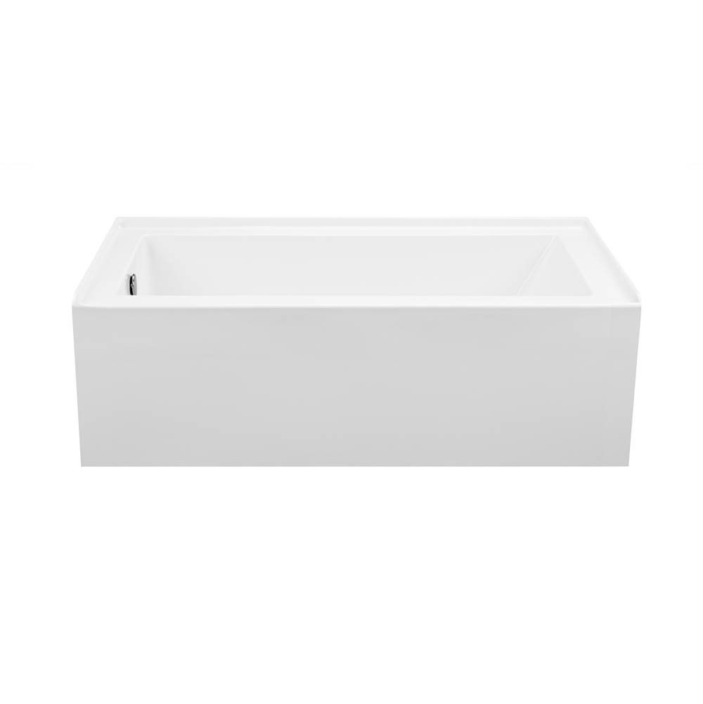 MTI Baths Cameron 2 Acrylic Cxl Integral Skirted Rh Drain Air Bath Elite - White (60X30)
