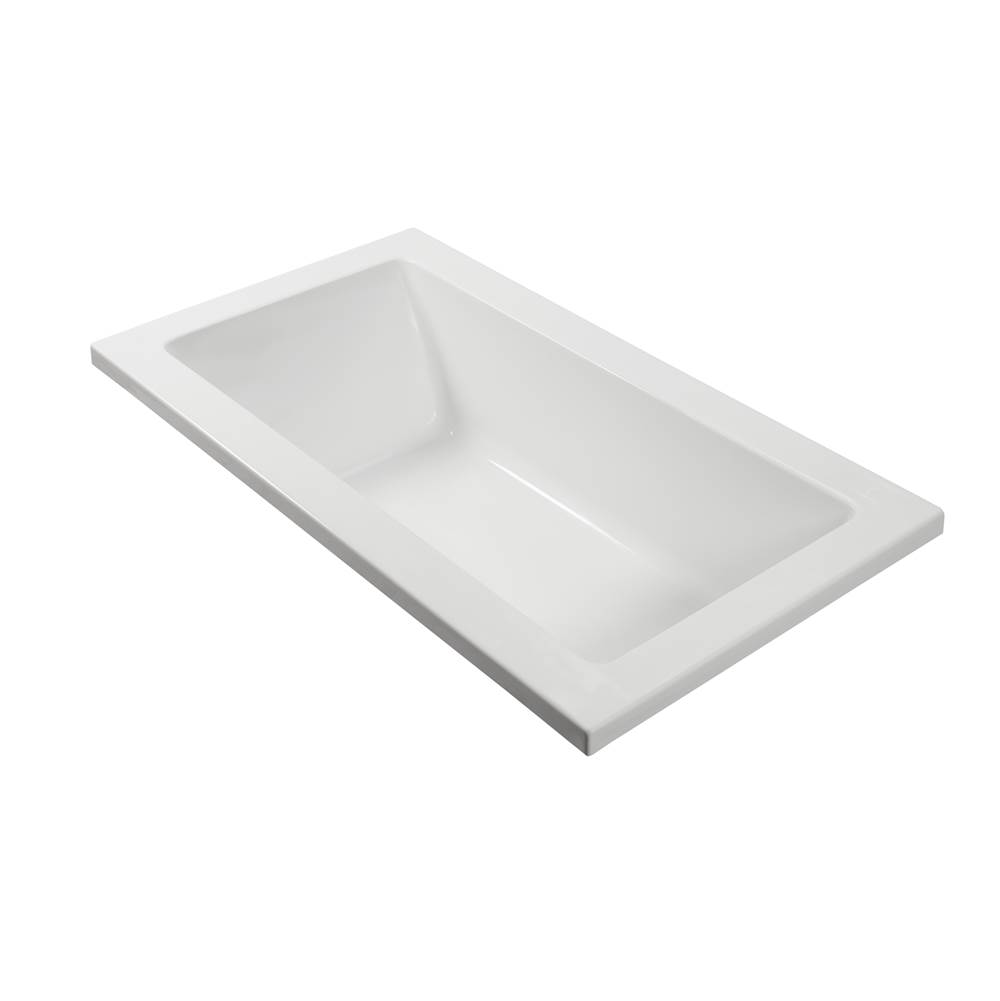 MTI Baths Andrea 26 Acrylic Cxl Drop In Stream - Biscuit (54X30)