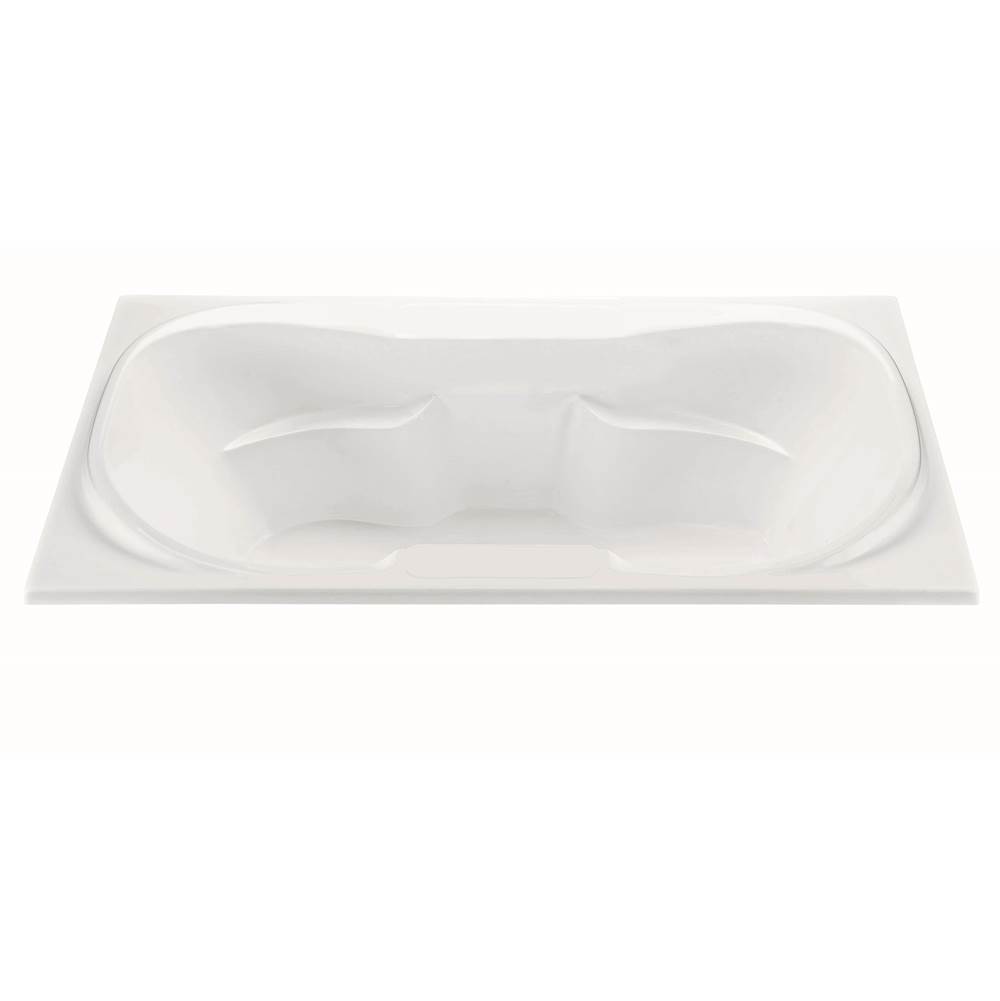 MTI Baths Tranquility 1 Dolomatte Drop In Soaker - White (72X42)