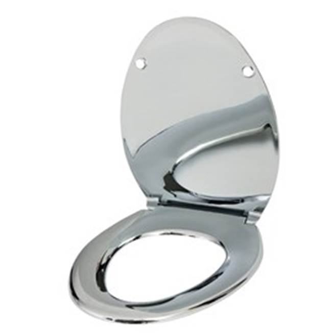Neo-Metro by Acorn d Mira (polished) chrome plated ABS plastic toilet seat