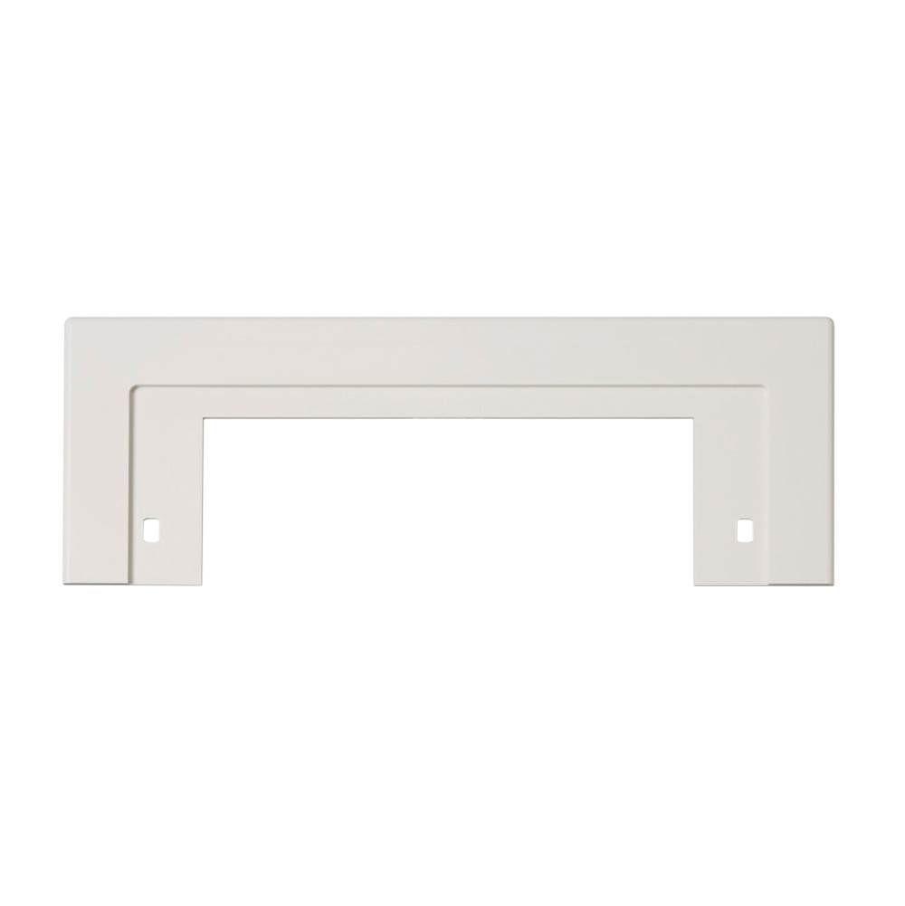 Broan Nutone Trim Plate for CanSweep® Automatic Inlet for Central Vacs, 10-9/16 x 4h (adjustable), in White