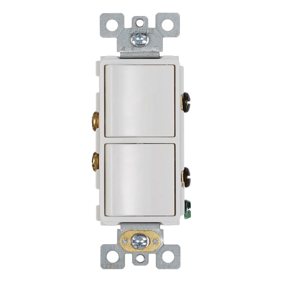 Broan Nutone Broan-NuTone® 2-Function Rocker Switch Wall Control for Bathroom Exhaust Fan