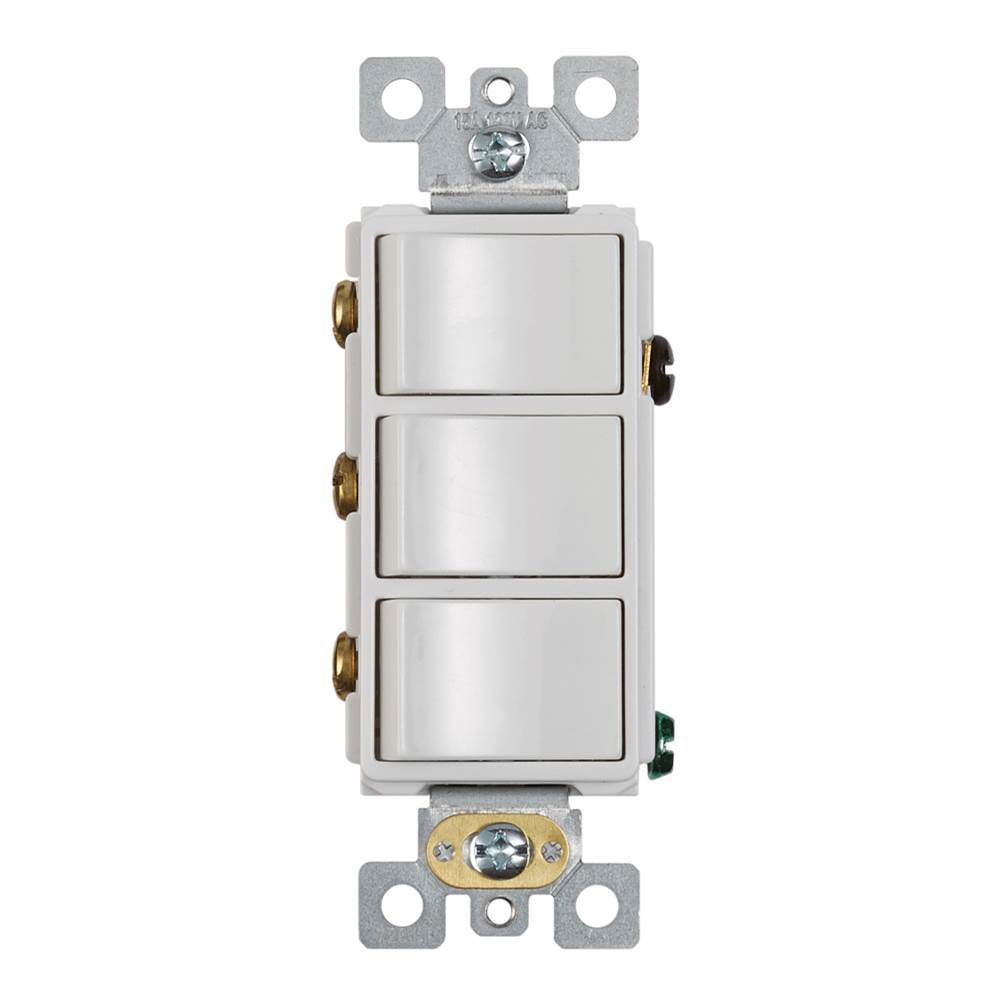 Broan Nutone Broan-NuTone® 3-Function Rocker Switch Wall Control for Bathroom Exhaust Fan