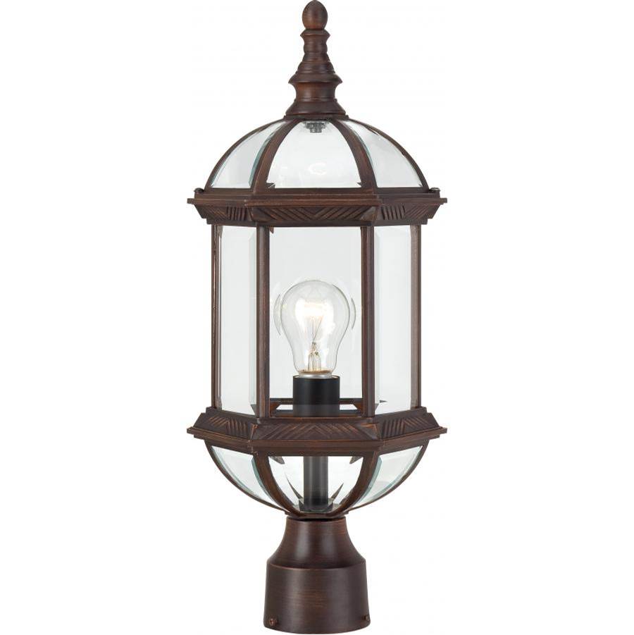 Nuvo Boxwood 1 Light Outdoor Post