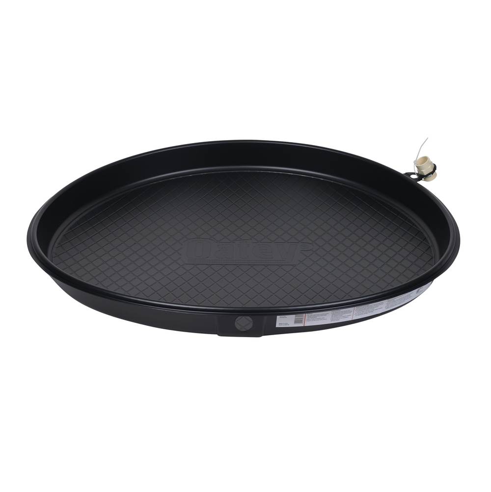 Oatey 32 In Plain Water Heater Pan With Hole And Cpvc Adapter