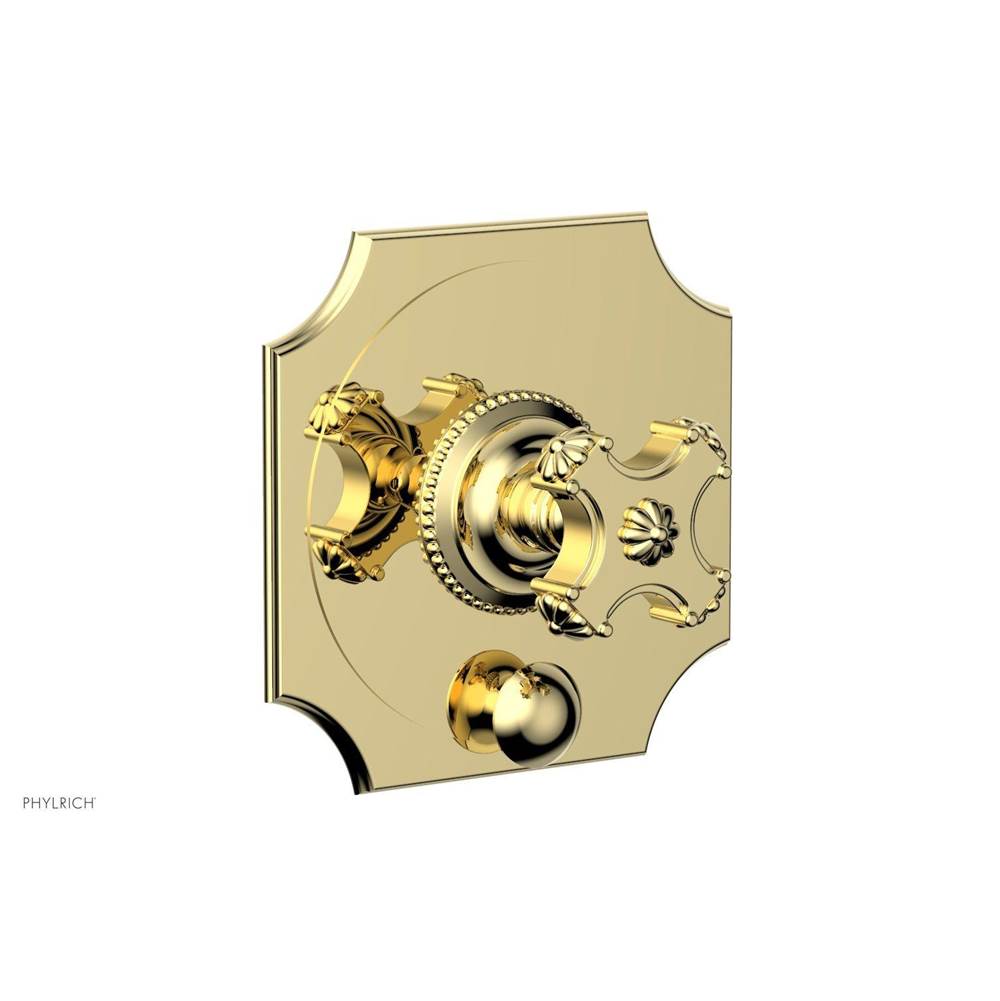 Phylrich MARVELLE Pressure Balance Shower Plate with Diverter and Handle Trim Set 4-479