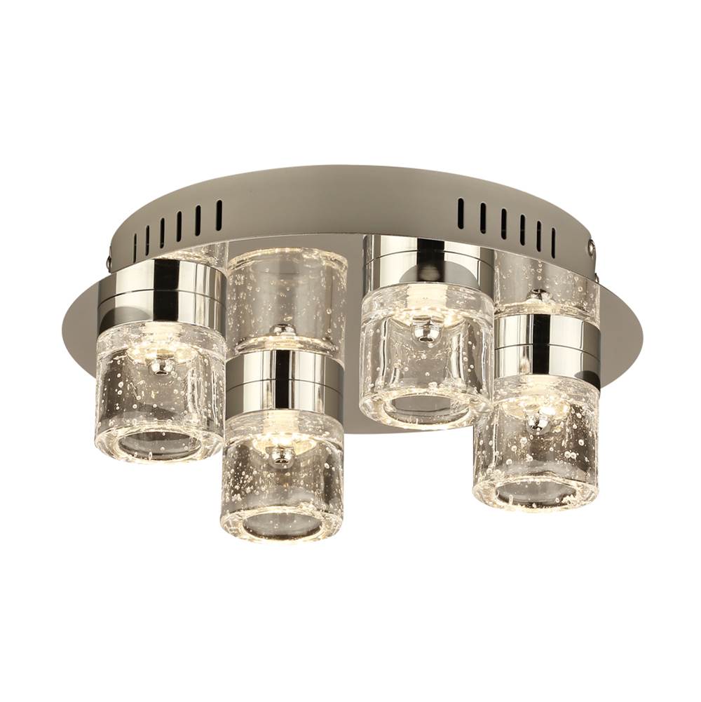 PLC Lighting PLC 1 Four light ceiling light from the Yoki collection