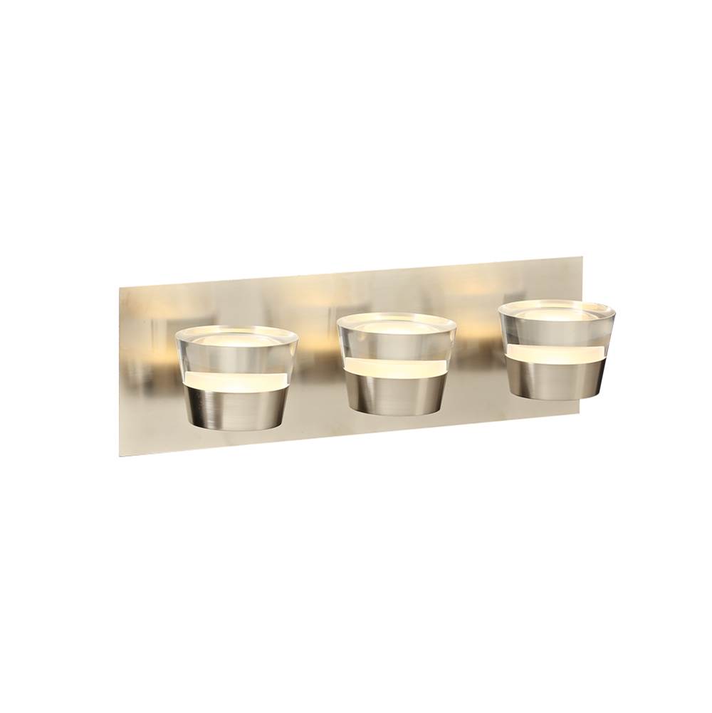PLC Lighting PLC1 Three light vanity from the Sitra collection