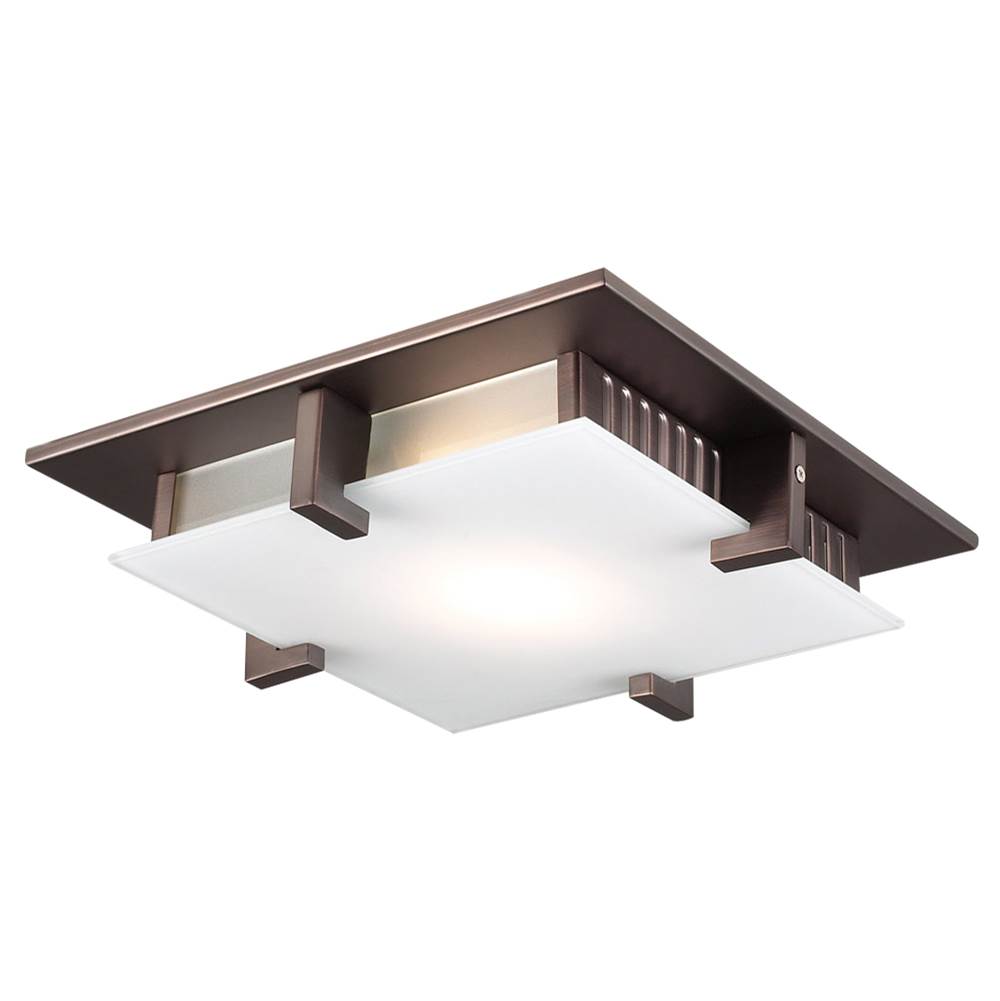 PLC Lighting PLC 1 Light Ceiling Light Polipo Collection 904ORBLED