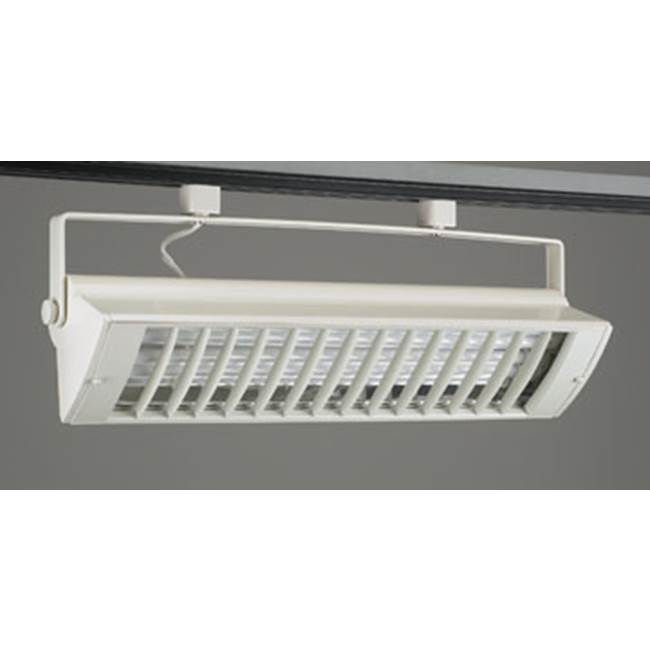 PLC Lighting PLC Track Lighting One-Circuit Accessoriess Collection TR48P WH