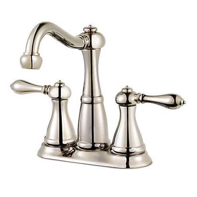 Pfister Bathroom Sink Faucets Marielle Polished Nickel Central