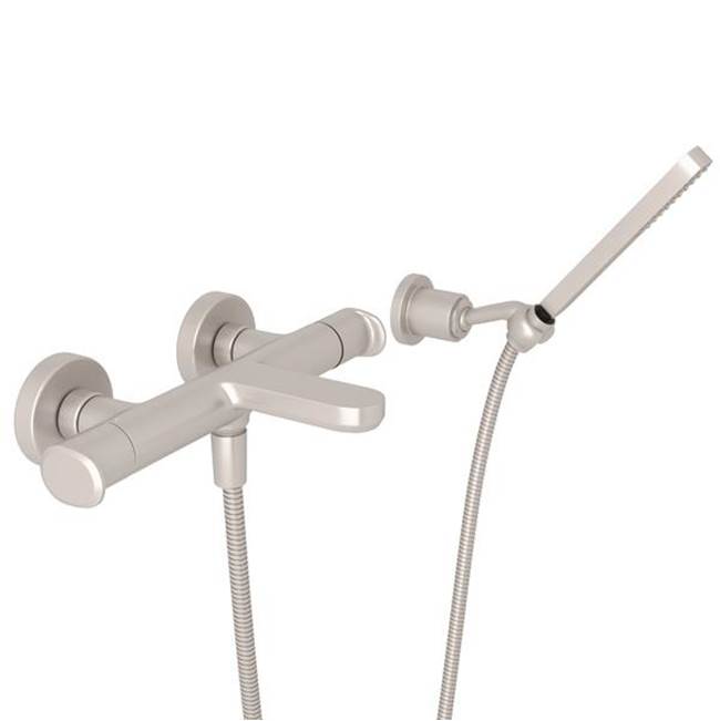 Rohl Meda™ Exposed Wall Mount Tub Filler