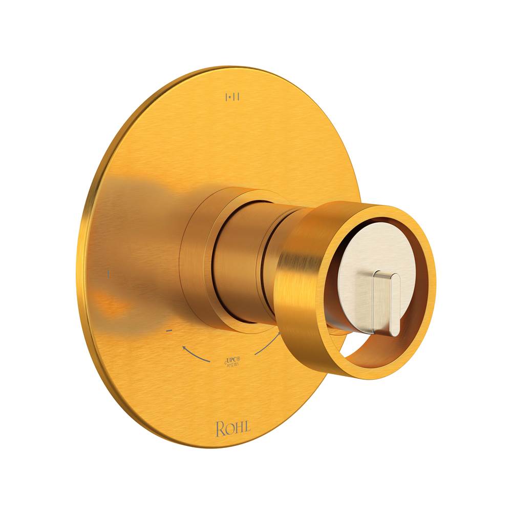 Rohl Eclissi™ 1/2'' Therm & Pressure Balance Trim with 3 Functions (Shared)