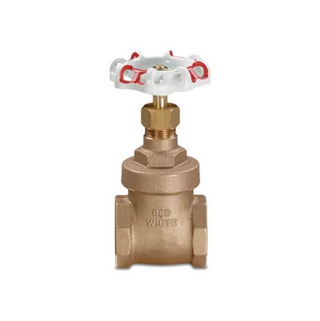Red-White Valve 3 IN 150# WSP,  300# WOG,  Bronze Body,  Threaded Ends