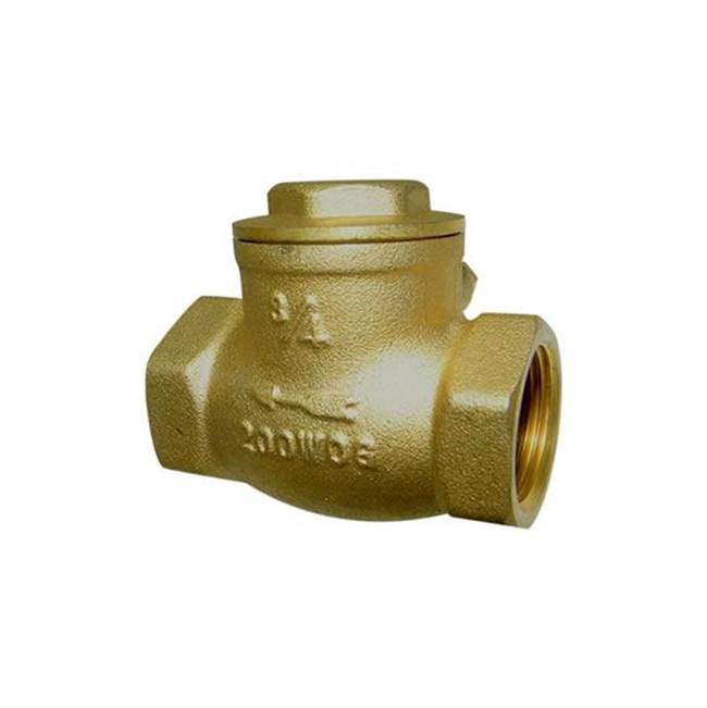 Red-White Valve 1 1/2 IN 200# WOG,  Bronze Body,  Threaded Ends,  Horizontal