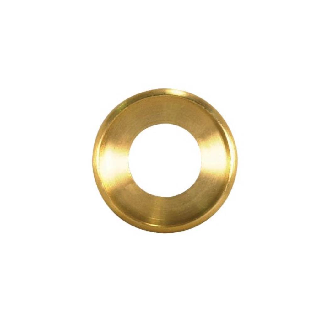 Satco 7/8'' Brass Check Ring Unf 1/4 S