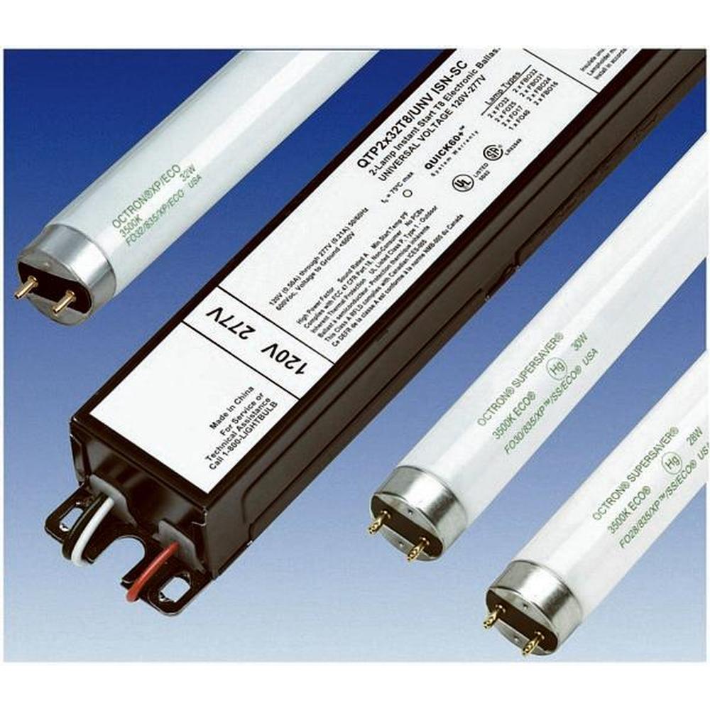 Satco QTP4X32T8/UNIV/ISN/SC, # of lamps: 4, F32T8, T8 Instant Start, Professional < 10% THD, Universal Voltage Ballast