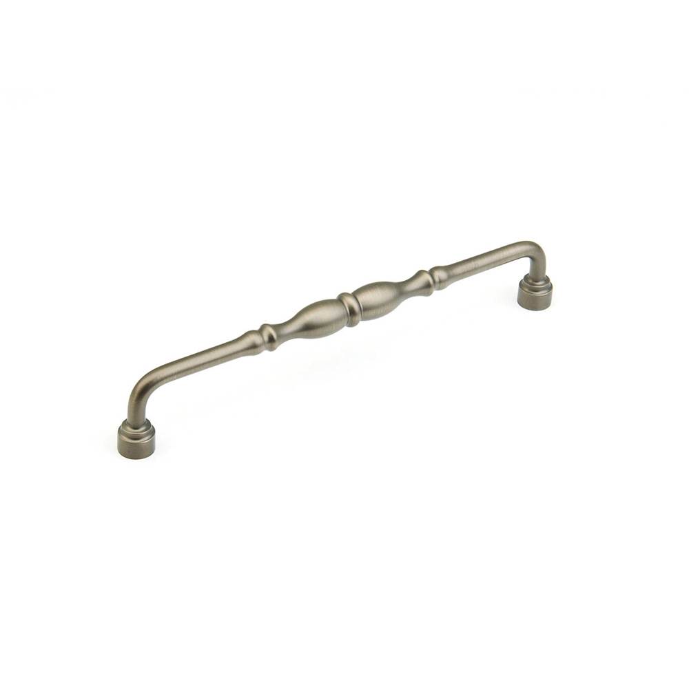 Schaub And Company Concealed Surface, Appliance Pull, Antique Nickel, 12'' cc