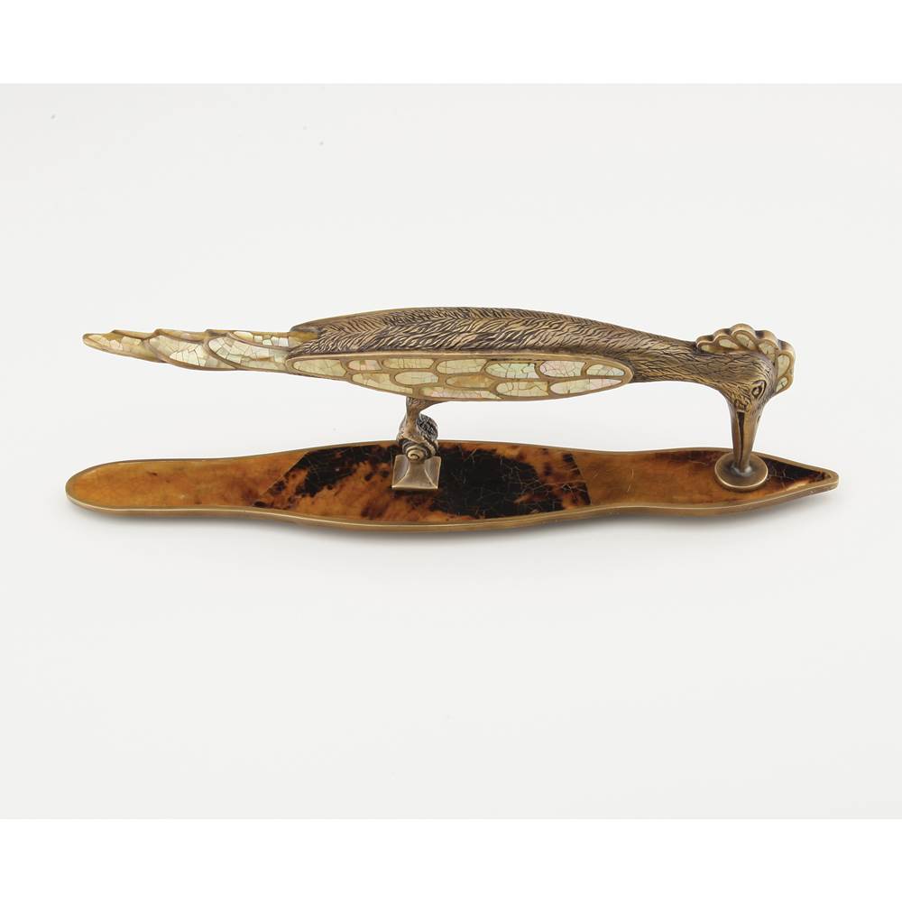 Schaub And Company Pull, Mother of Pearl/Penshell Woodpecker, 92 mm cc