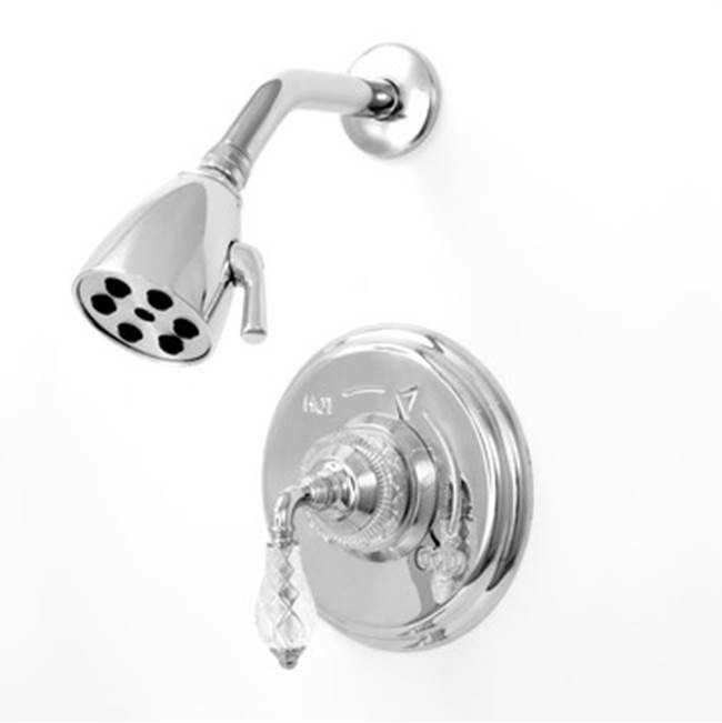 Sigma Pressure Balanced Shower Set With 9'' Plate Trim (Includes HAF) Luxembourg Chrome .26