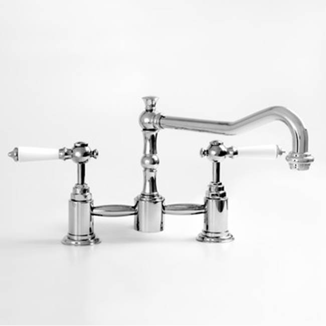 Sigma Pillar Style Kitchen Faucet W/ Swivel Spout Waldorf Sable Bronze .80
