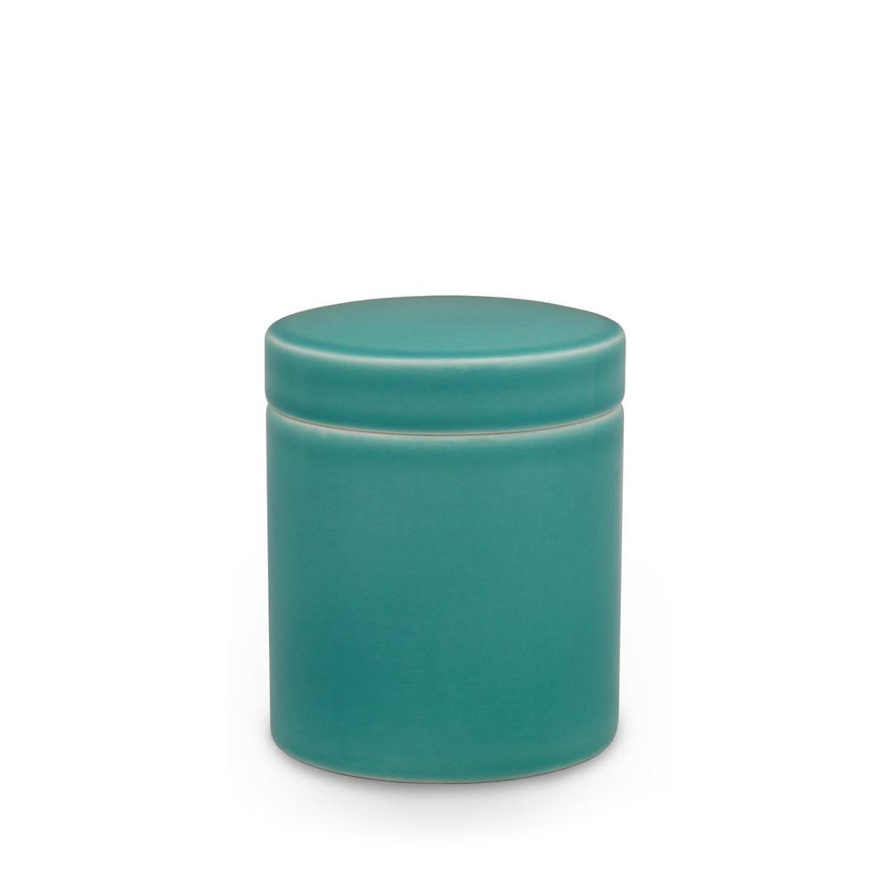 Sherle Wagner Mode Ceramic Covered Jar