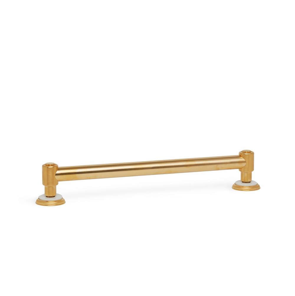 Sherle Wagner Knurled Grab Bar with Ceramic insert