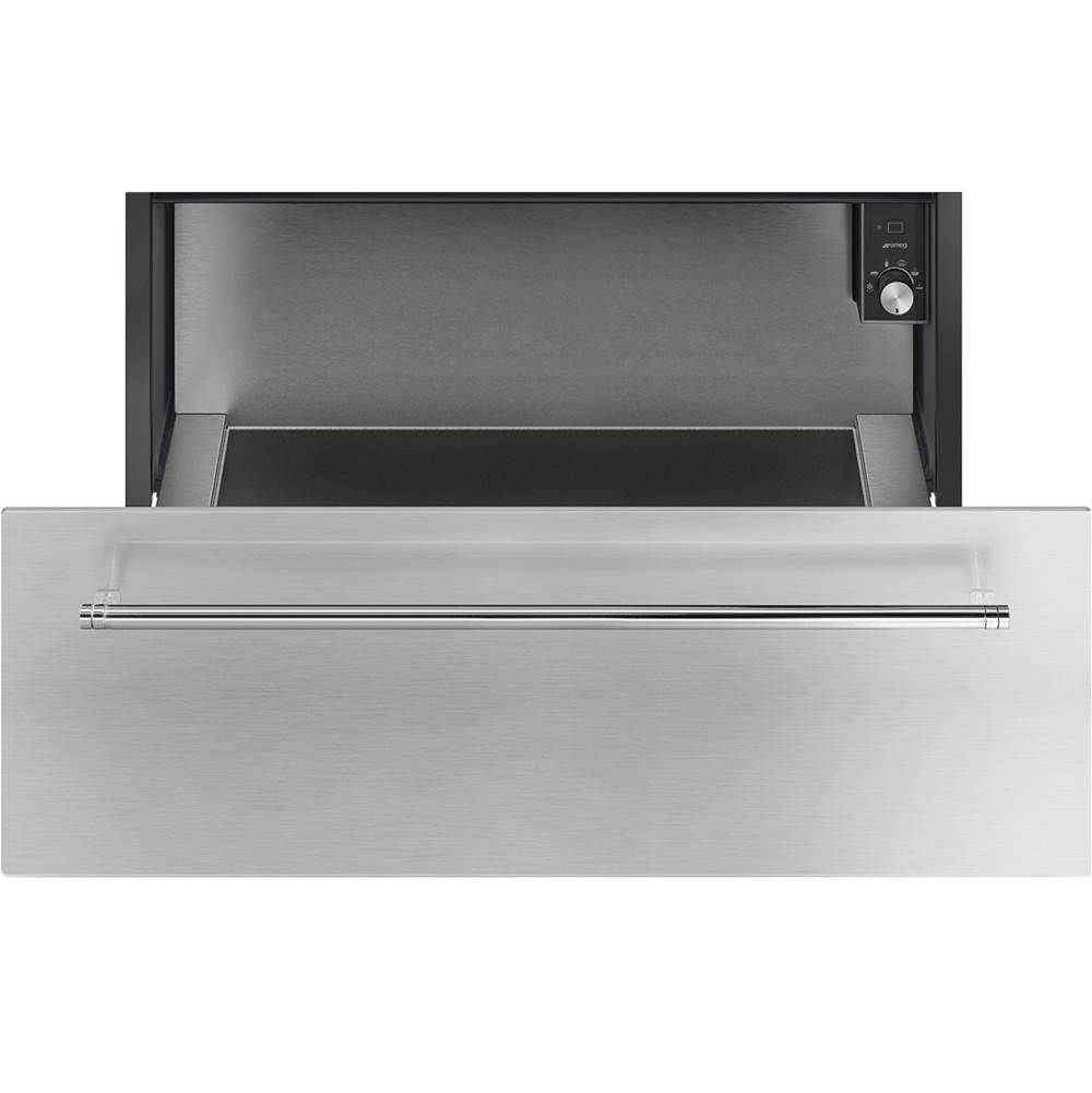Smeg USA Classic 30'' Warming Drawer. Stainless Steel