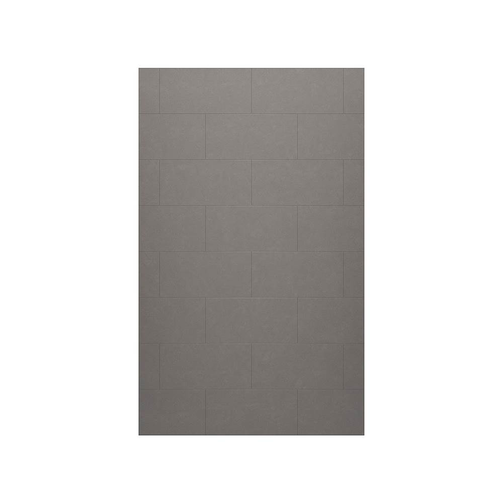 Swan TSMK-9630-1 30 x 96 Swanstone® Traditional Subway Tile Glue up Bathtub and Shower Single Wall Panel in Sandstone