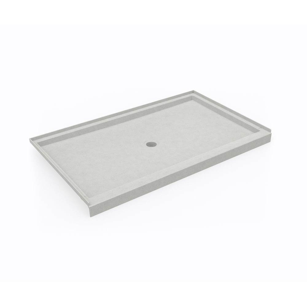 Swan SS-3660 36 x 60 Swanstone® Alcove Shower Pan with Center Drain Birch