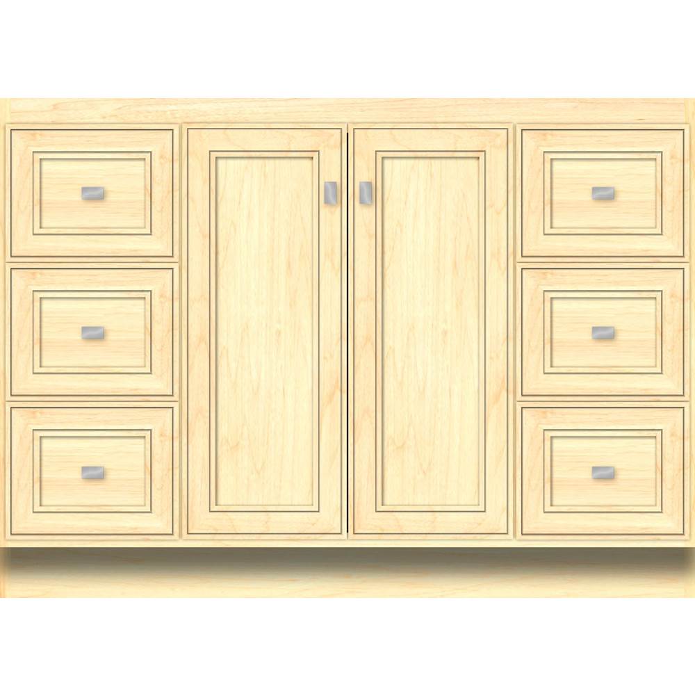 Strasser Woodenworks 48 X 21 X 34.5 Montlake View Vanity Deco Miter Nat Maple Sb