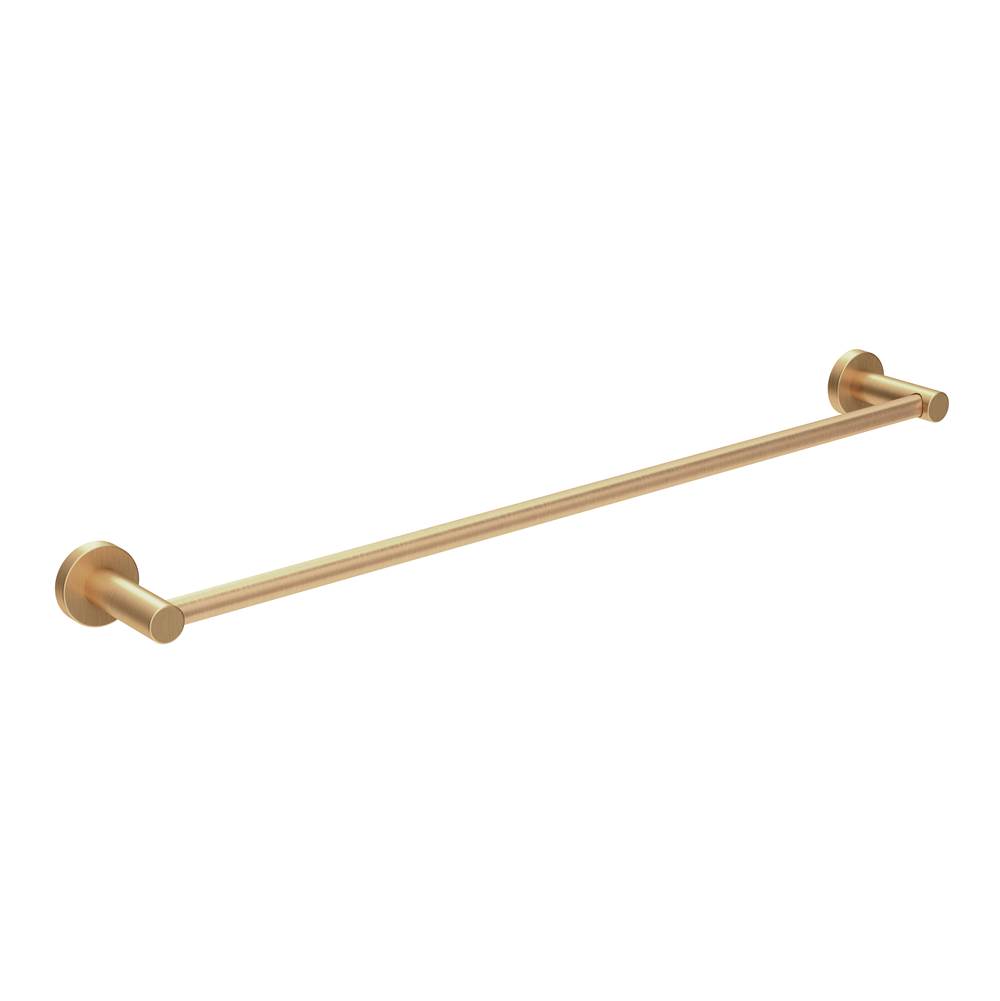 Symmons Dia 24 in. Wall-Mounted Towel Bar in Brushed Bronze