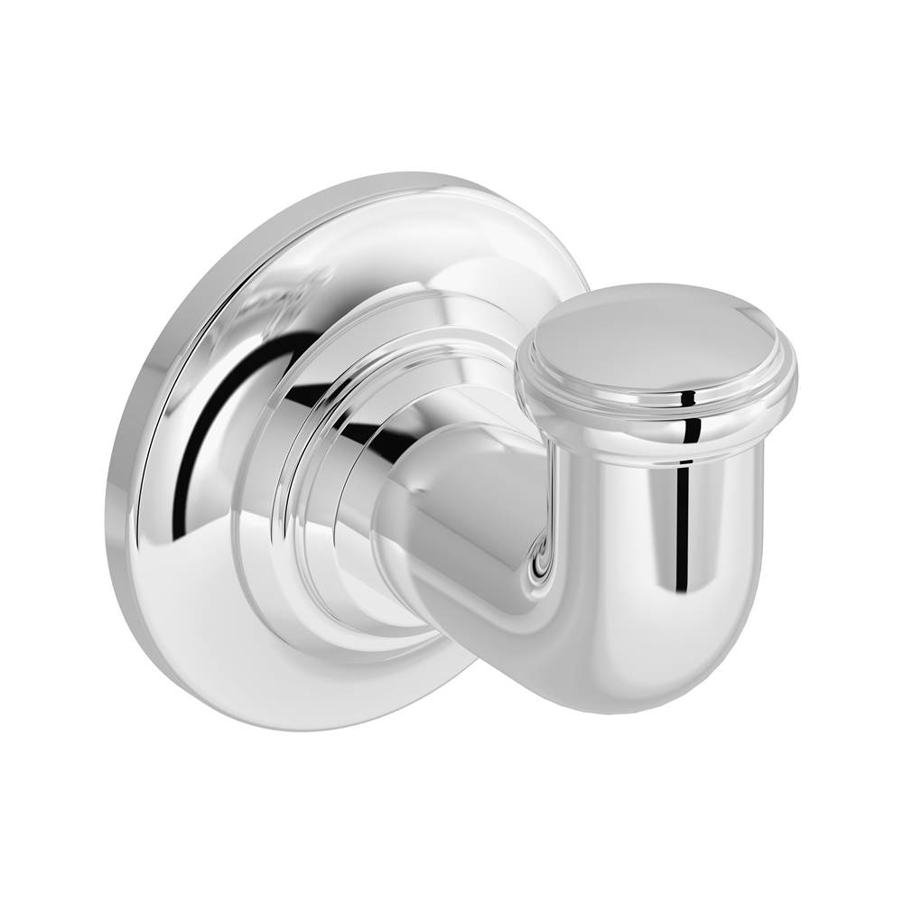 Symmons Winslet Wall-Mounted Robe Hook in Polished Chrome