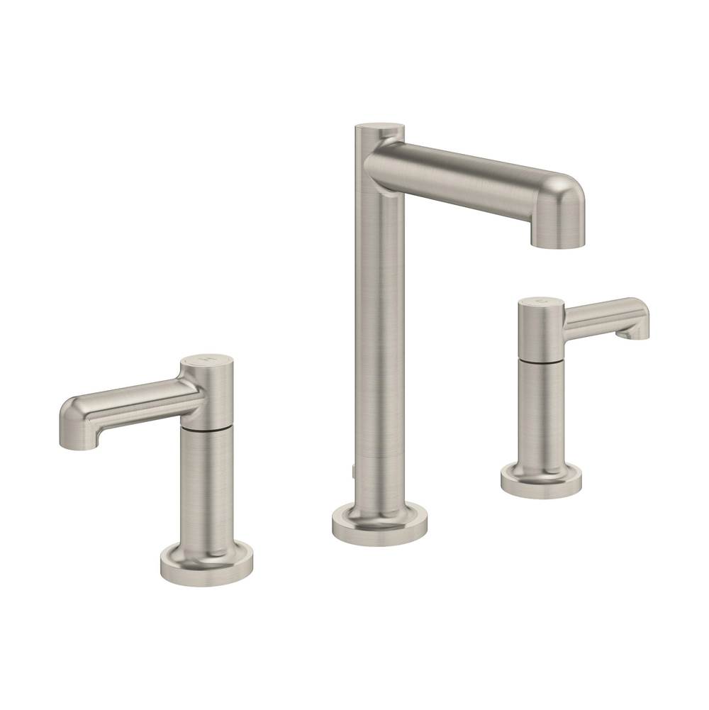 Symmons Museo Widespread 2-Handle Bathroom Faucet with Drain Assembly in Satin Nickel (1.0 GPM)