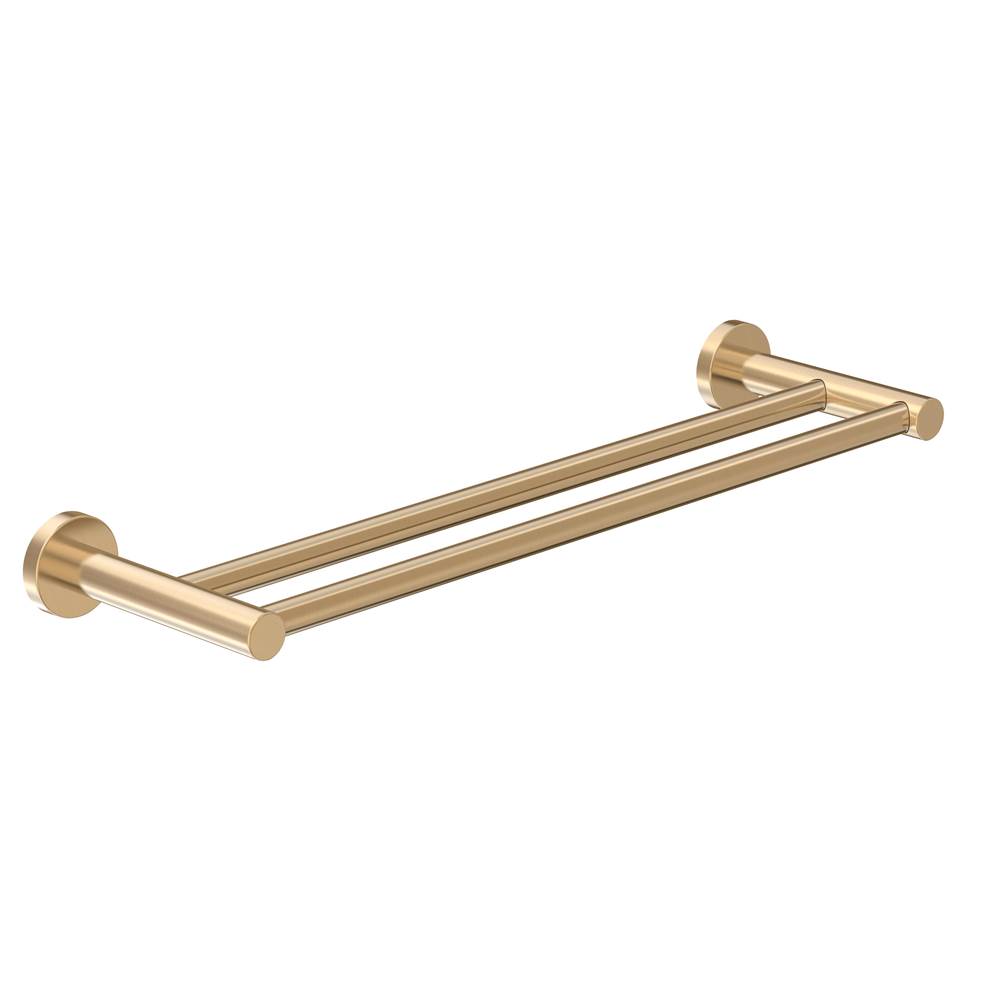 Symmons Dia 18 in. Double Towel Bar in Brushed Bronze