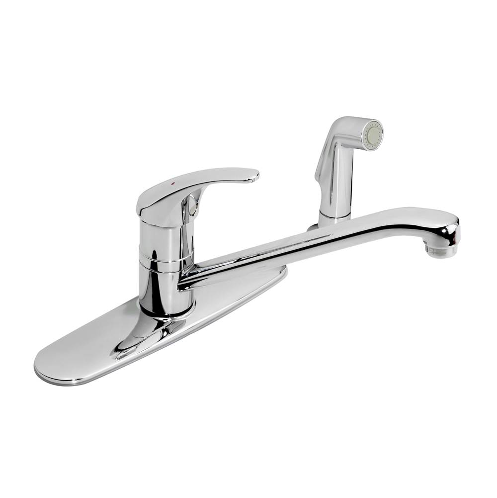 Symmons Origins Single-Handle Kitchen Faucet with Side Sprayer in Polished Chrome (1.5 GPM)