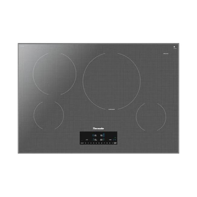 Thermador Induction Cooktop, 30'', 11'' Round Element, Silver Mirror, Frameless